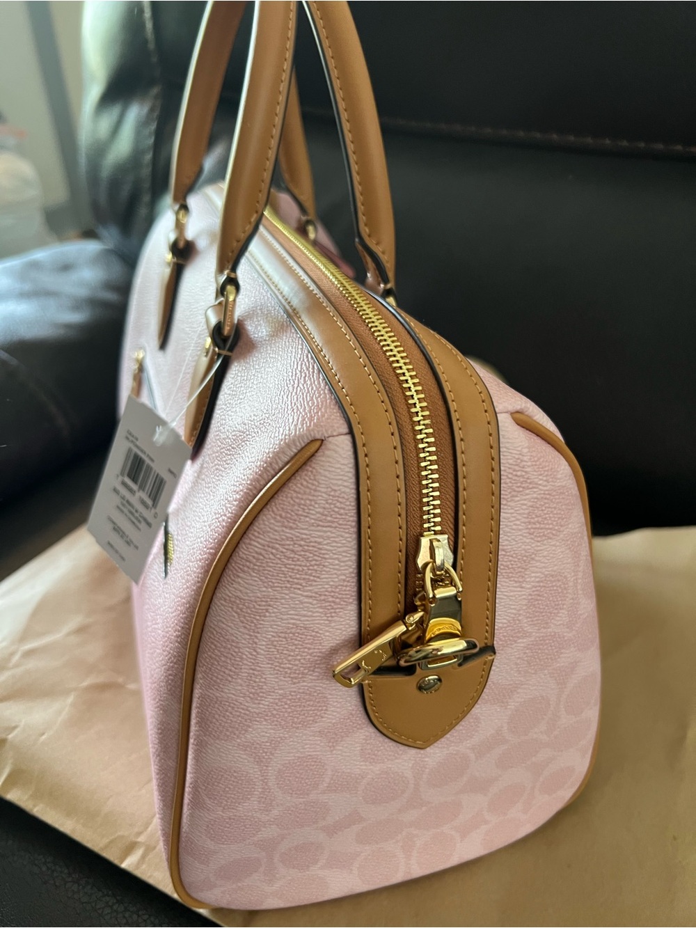 Coach large Rowan powder pink - Picture 4 of 6
